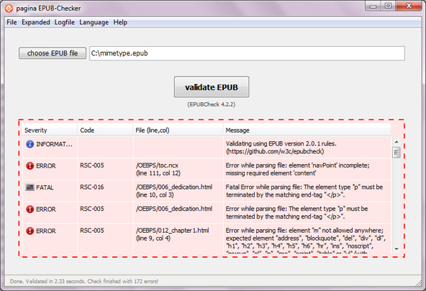 google epub checker google epub checker