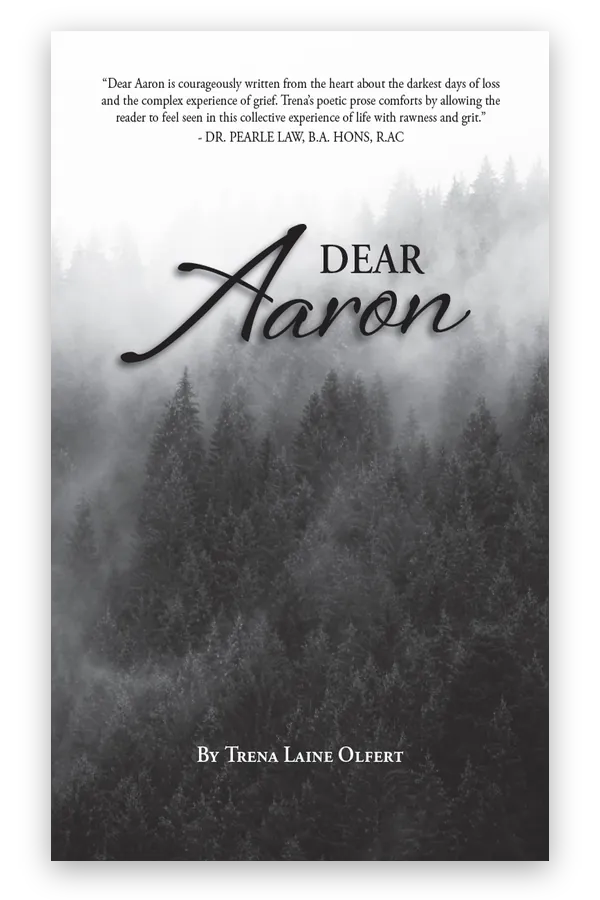 Dear Aaron by Trena Laine Olfert — a book on grief and loss, converted to ePub