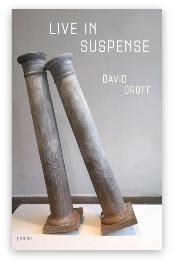 Live in Suspense by David Groff — poetry collection converted to ePub